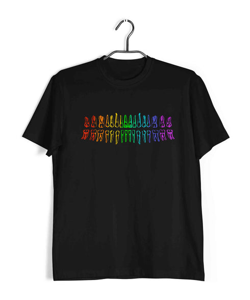 Dentist Medicine Dentist Teeth Diagram Custom Printed Graphic Design T-Shirt for Men